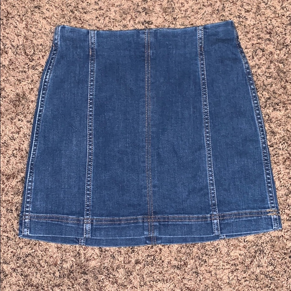 NWOT Jean Skirt